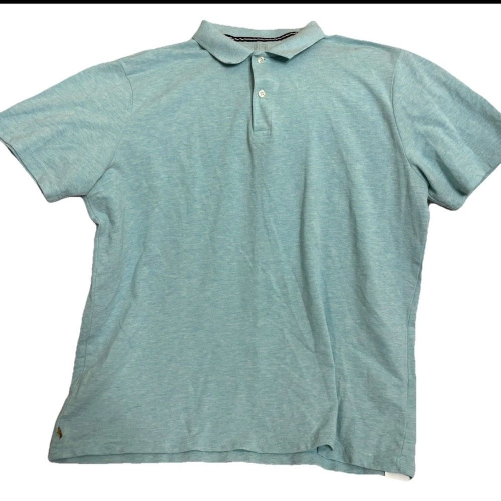 Decathlon Short Sleeve Blue Large Polo Shirt